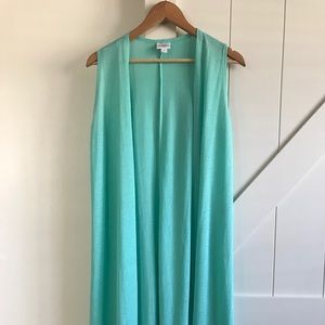 LuLaRoe Joy Sleeveless Cardigan/Duster
